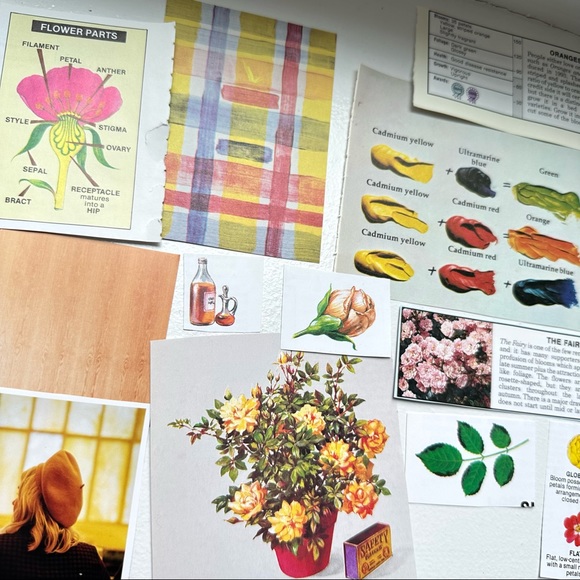 Vintage Garden Theme Ephemera Collage Journal Kit - Picture 1 of 3